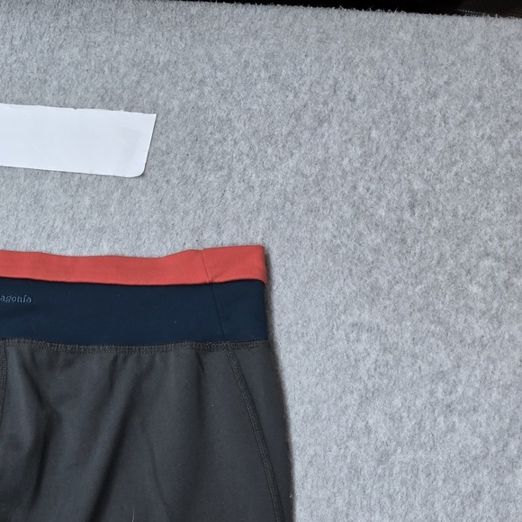Patagonia Women Activewear Pants M Gray Flare Yoga Leggings 25" Inseam - Picture 11 of 14